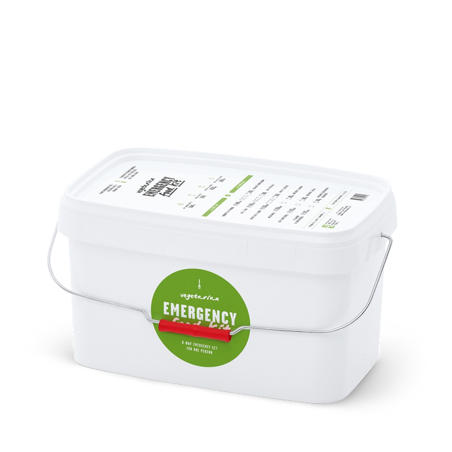 Emergency food kit - vegetarian