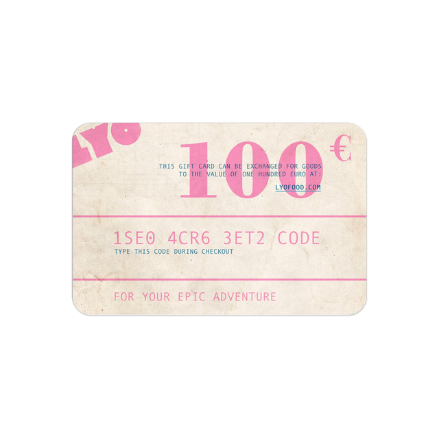 Carte cadeau - 100